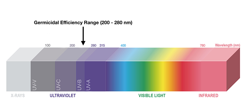 does uvc light kill germs